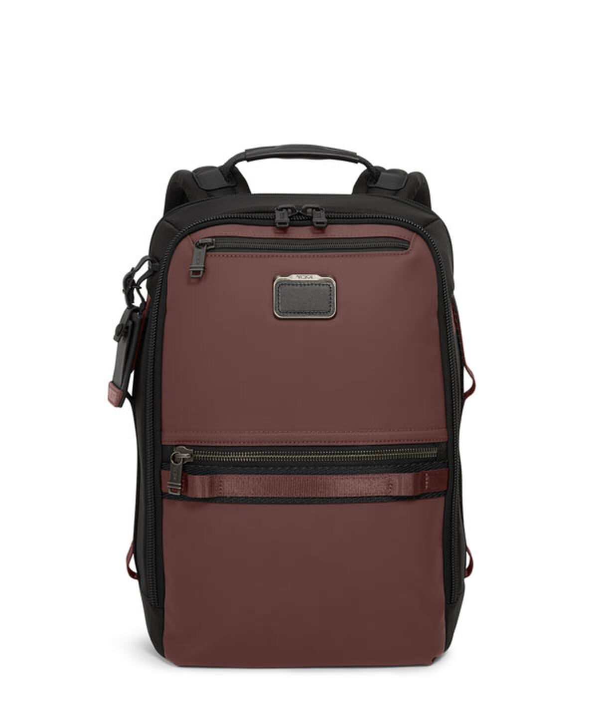 TUMI APHA BRAVO Dynamic Backpack Oxblood