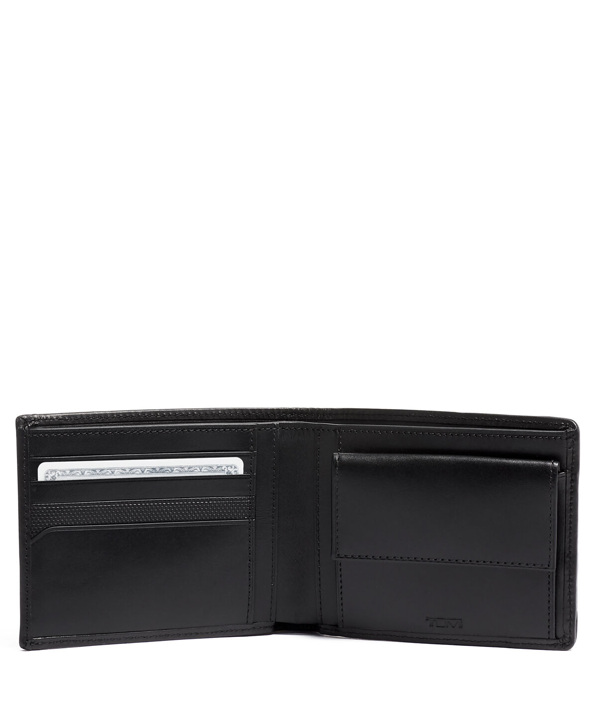 TUMI Alpha GBL WALLET W/ COIN POCKET  Black