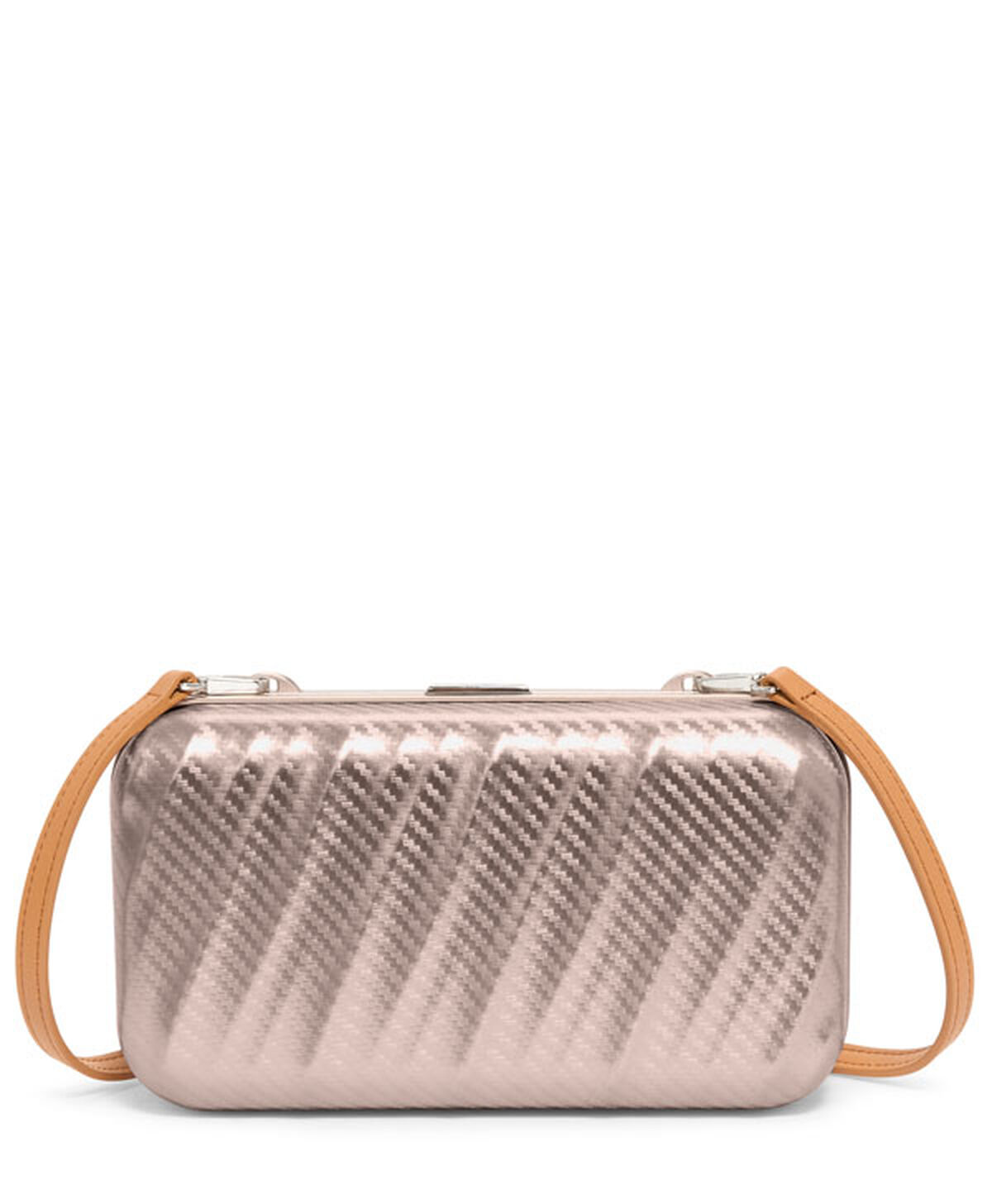 TUMI 19 Degree Aluminium MINAUDIERE  Texture Blush