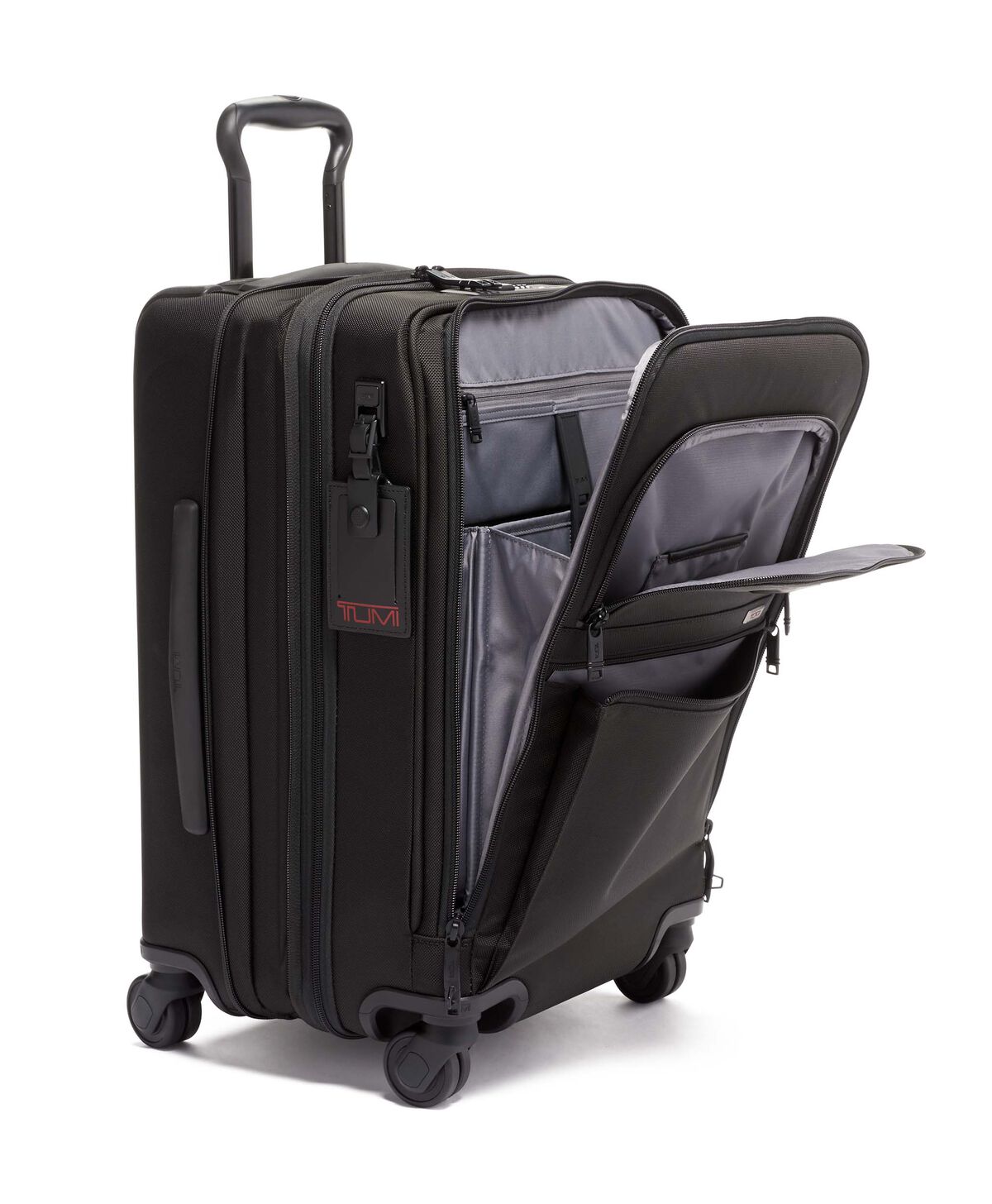 TUMI Alpha 3 INTL OFFICE 4 WHL C/O Black