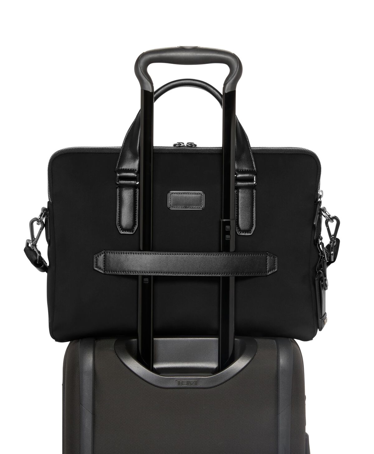 TUMI Harrison SYCAMORE SLIM BRIEF  Black/Black