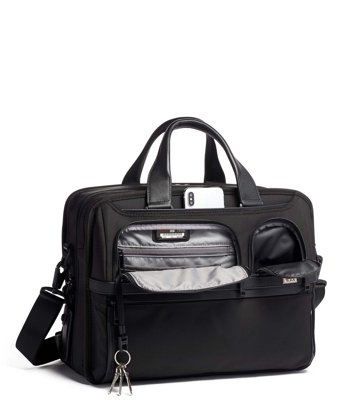 TUMI Alpha 3 EXP ORG LAPTOP BRIEF Black