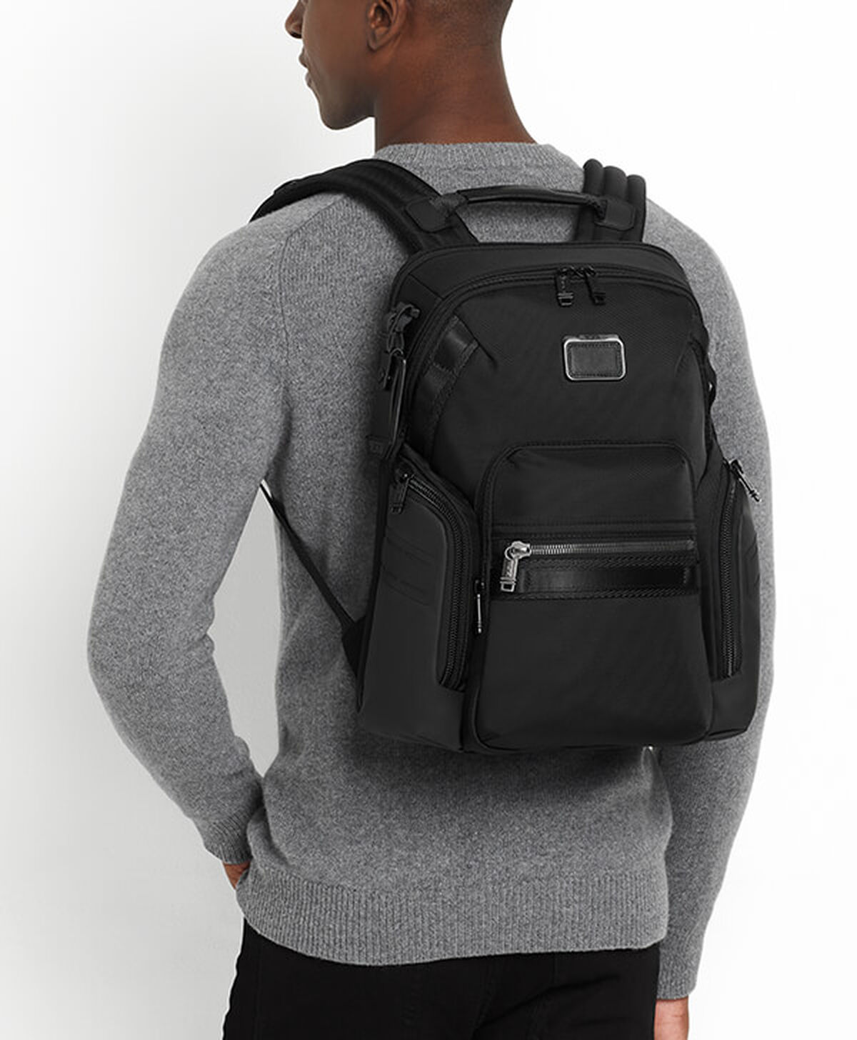 TUMI Alpha Bravo NAVIGATION BACKPACK  Steel