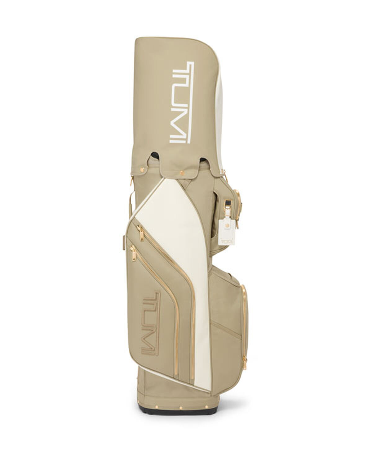 TUMI Alpha 3 GOLF CART BAG  Off White/Tan