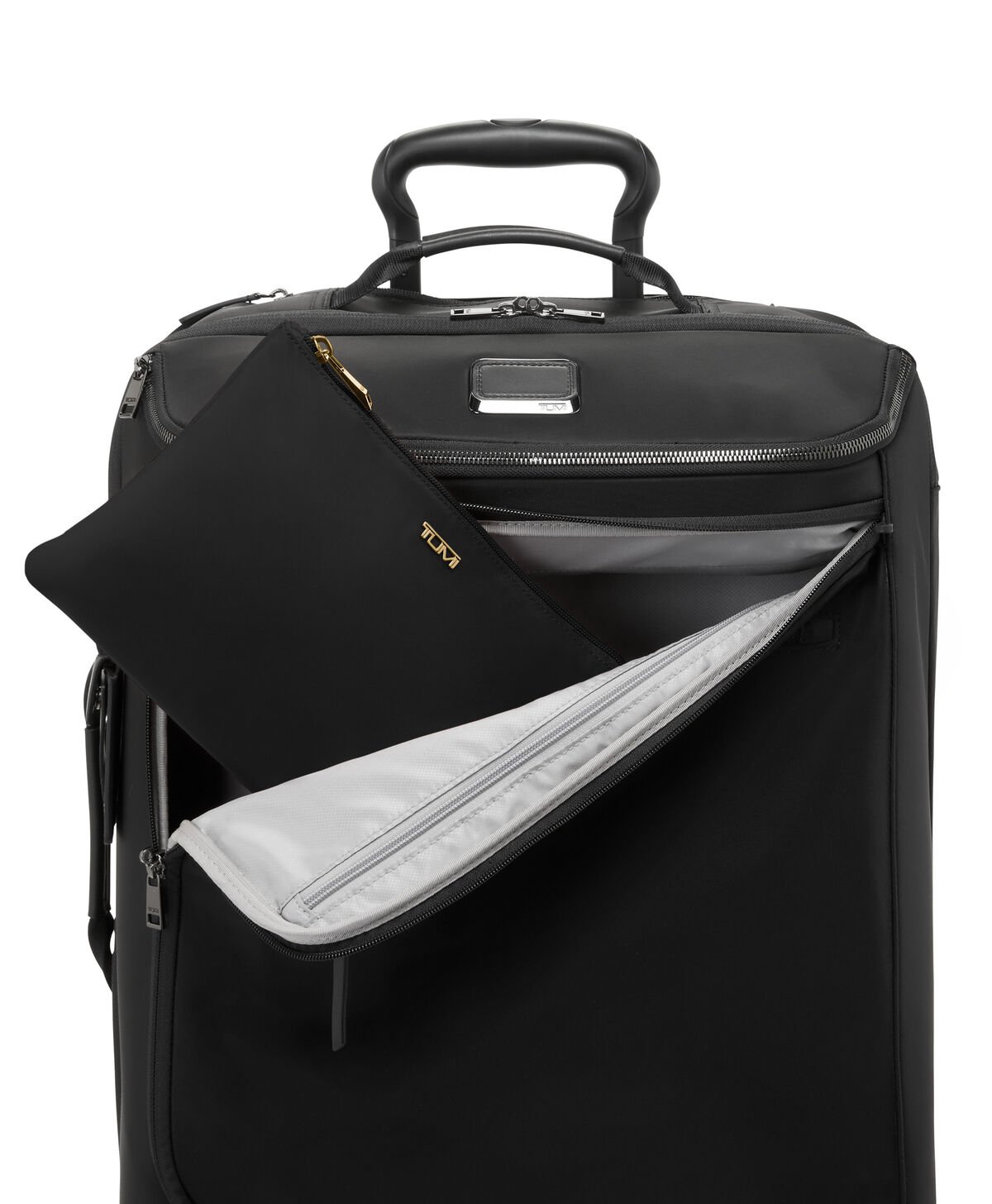 TUMI Voyageur JUST IN CASE TOTE  Black/Gold TUMI Voyageur JUST IN CASE TOTE  Black/Gold