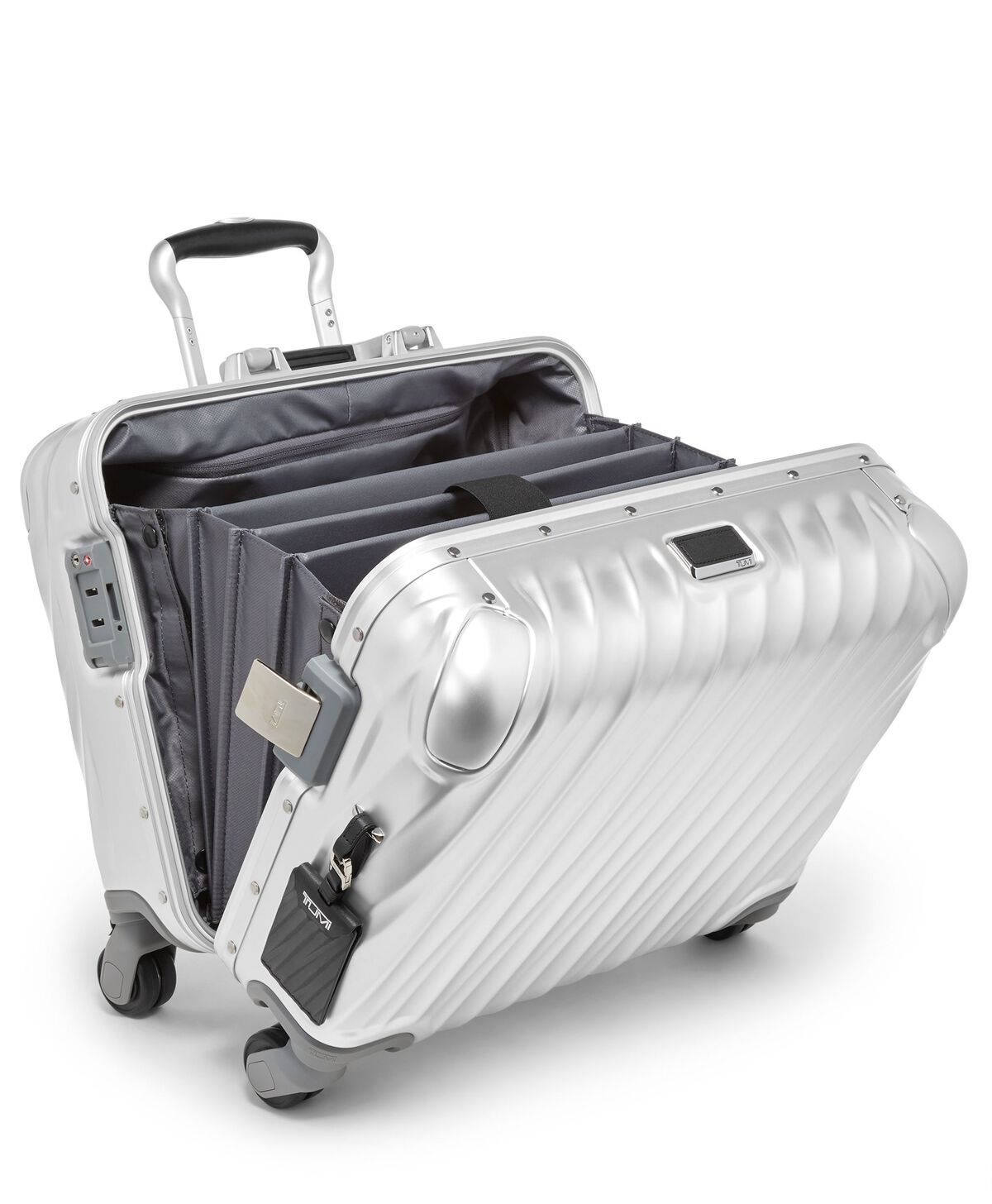 TUMI 19 Degree Aluminium COMPACT CARRY ON Silver