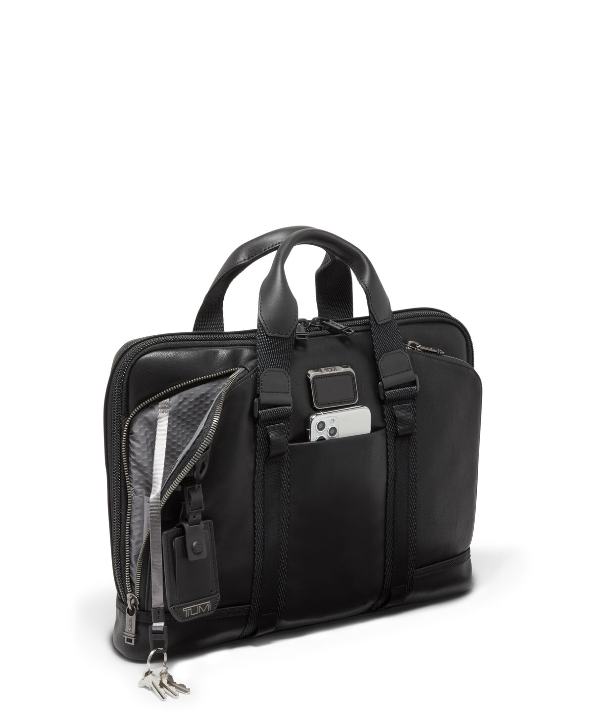 TUMI Alpha Bravo ACADEMY BRIEF  Black