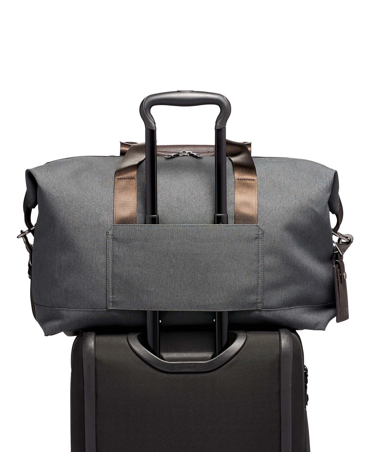 TUMI Alpha 3 DOUBLE EXPANSION SATCHEL Anthracite