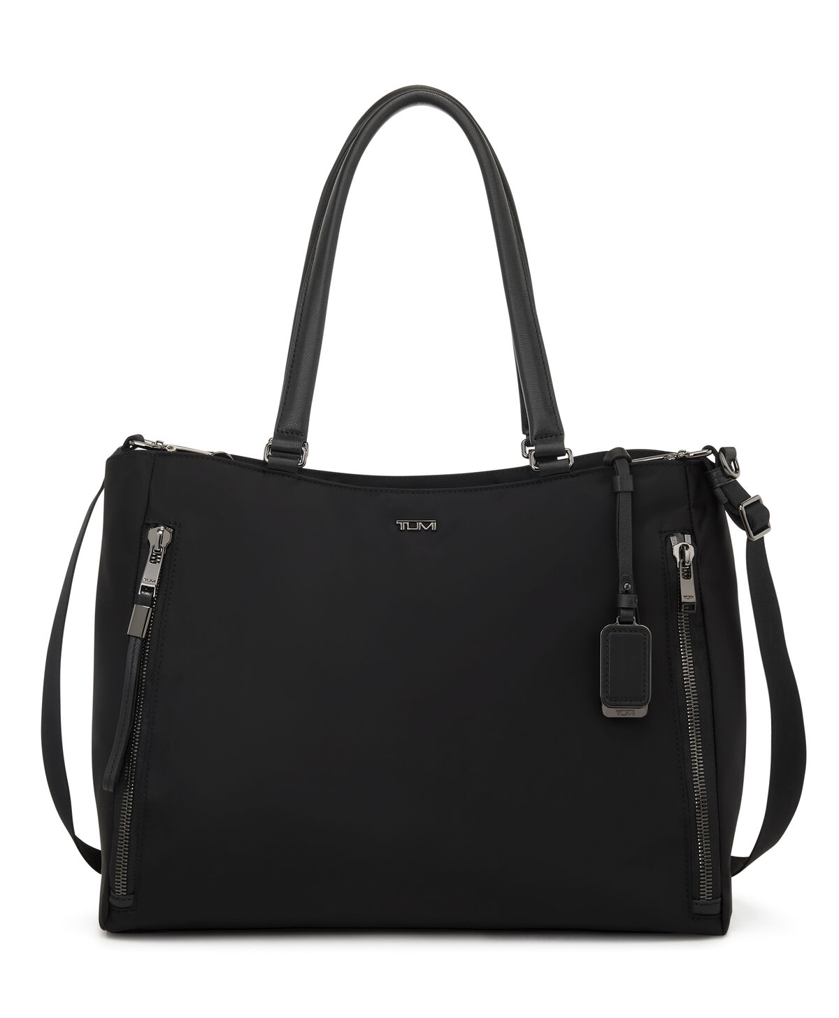 TUMI Voyageur VALETTA LARGE TOTE  Black/Gunmetal