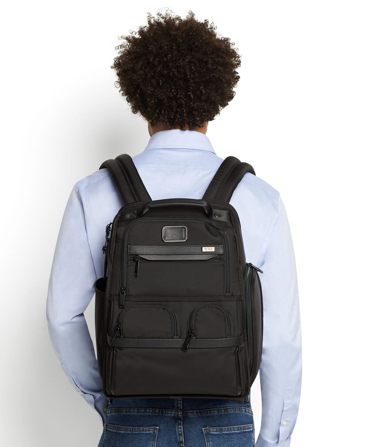 TUMI Alpha 3 COMPACT LAPTOP BRIEF PACK Black TUMI Alpha 3 COMPACT LAPTOP BRIEF PACK Black