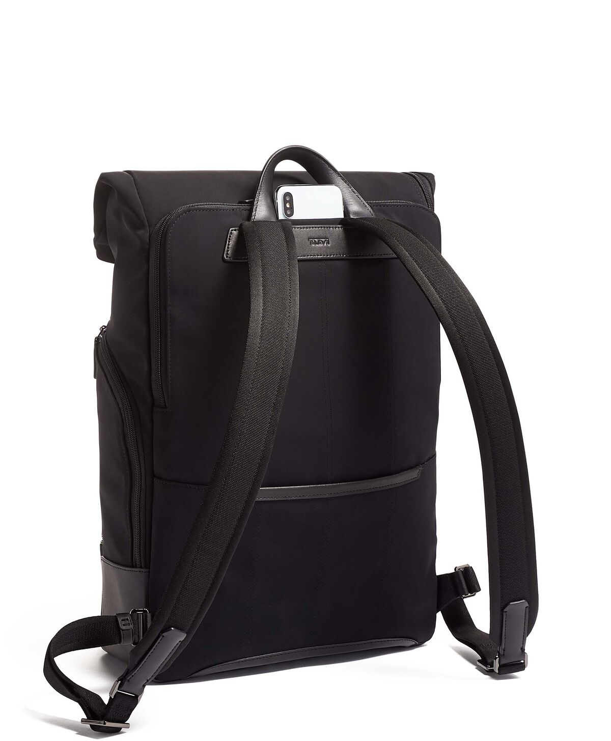 TUMI Harrison OSBORN ROLL TOP BACKPACK  Black