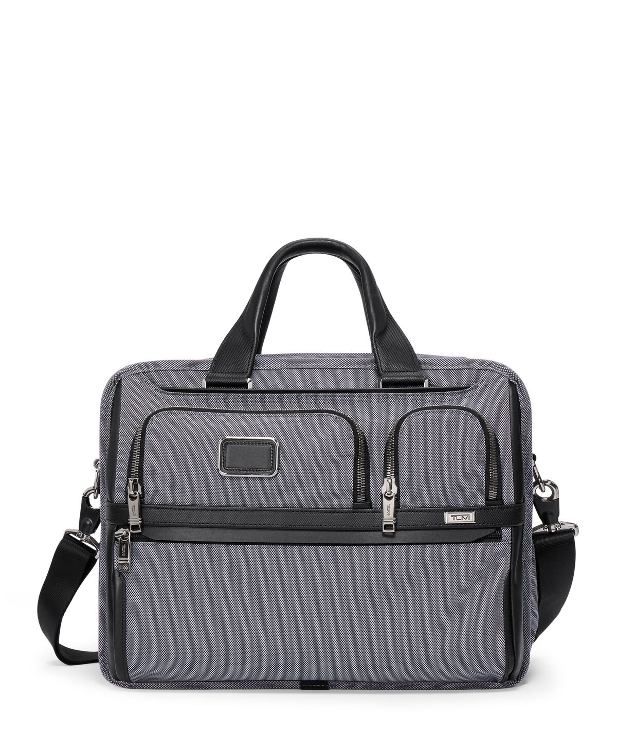 TUMI Alpha 3 EXP ORG LAPTOP BRIEF  Meteor Grey