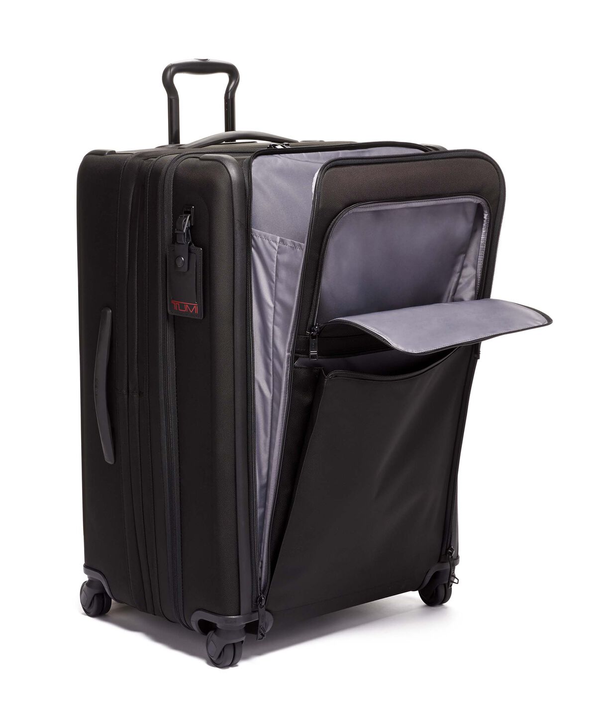 TUMI Alpha 3 MD TRIP EXP 4 WHL P/C Black