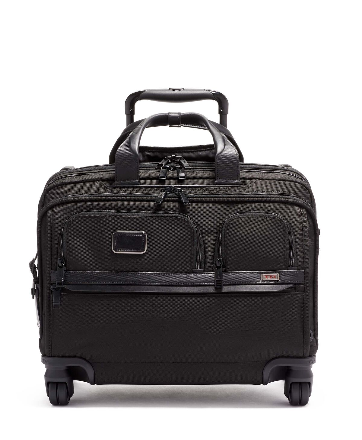 TUMI Alpha 3 DLX 4 WHL LPTP CASE BRIEF Black