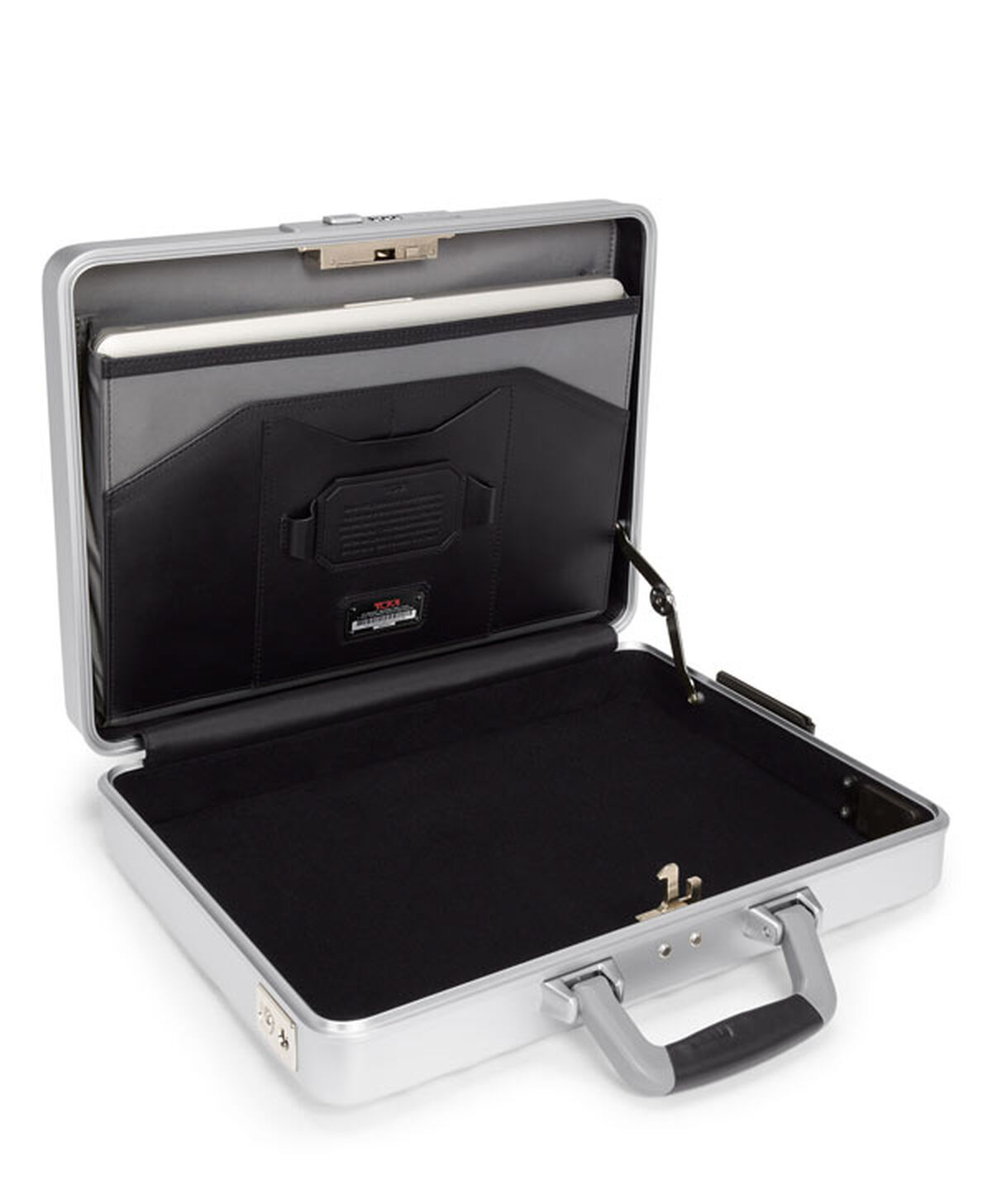 TUMI 19 Degree Aluminum BRIEFCASE  Silver