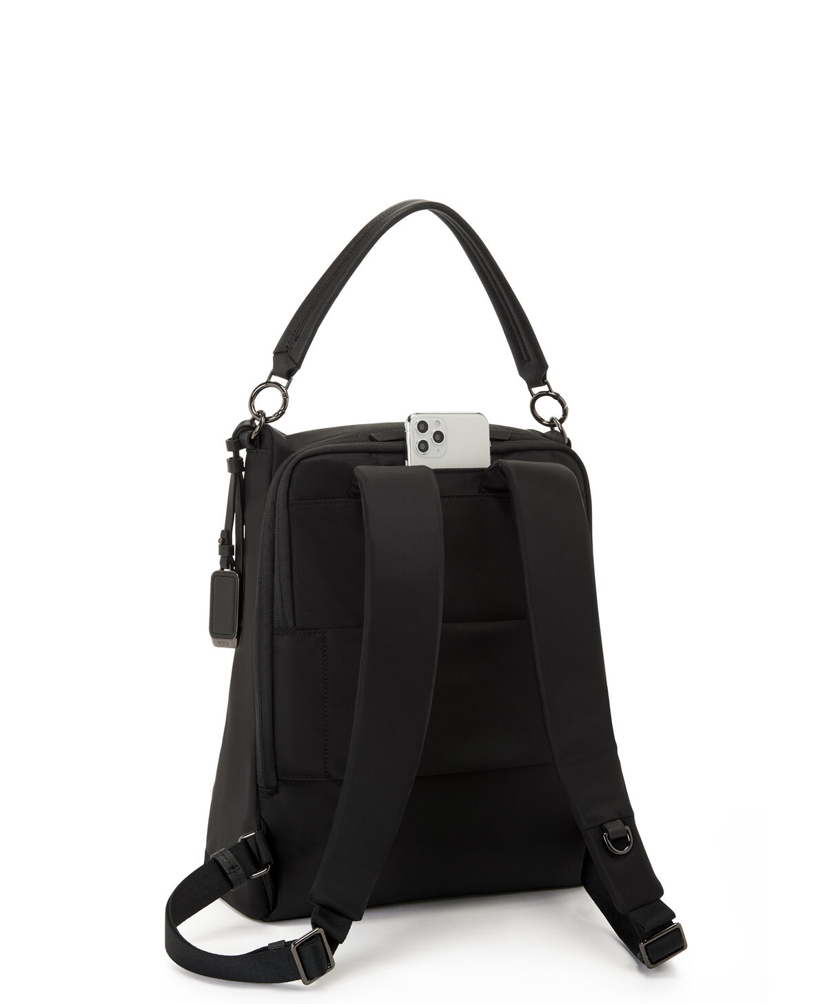 TUMI Voyageur LEIGH BACKPACK/TOTE  Black/Gunmetal