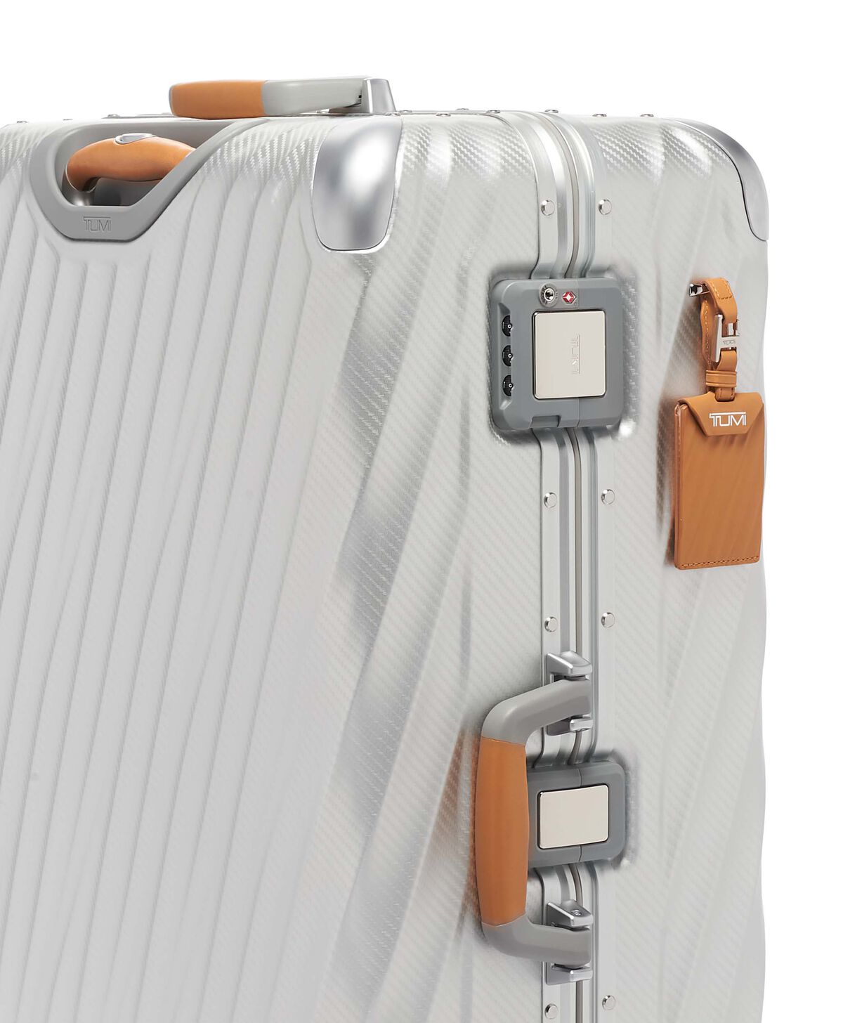 TUMI 19 Degree Aluminium EXTENDED TRIP PACKING Texture Silver