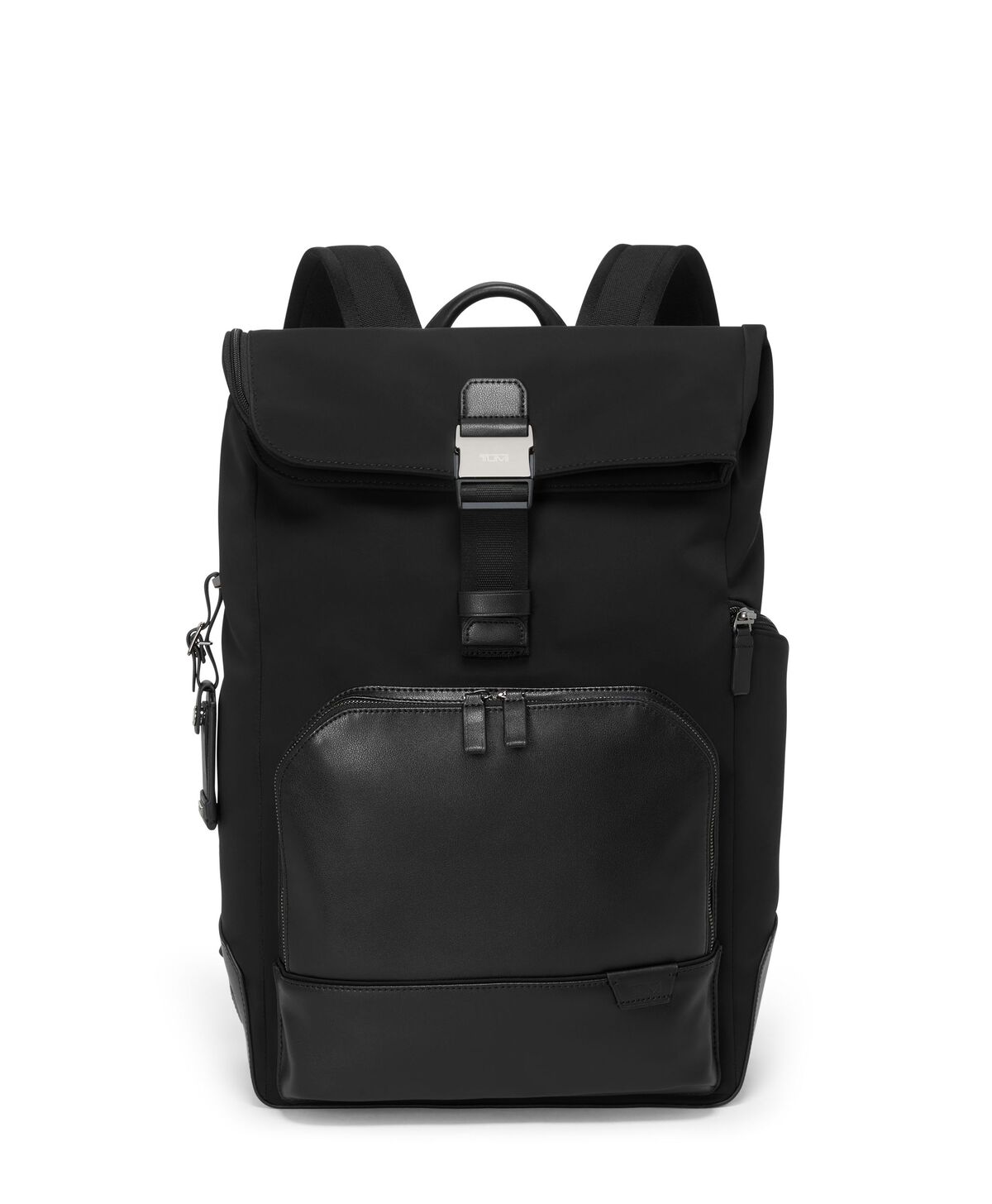 TUMI Harrison OSBORN ROLL TOP BACKPACK  Black/Black