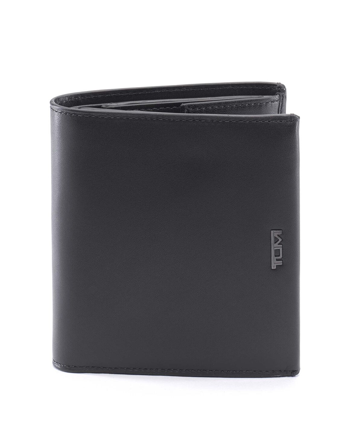 TUMI Nassau GLOBAL FLIP COIN WALLET  Black Smooth