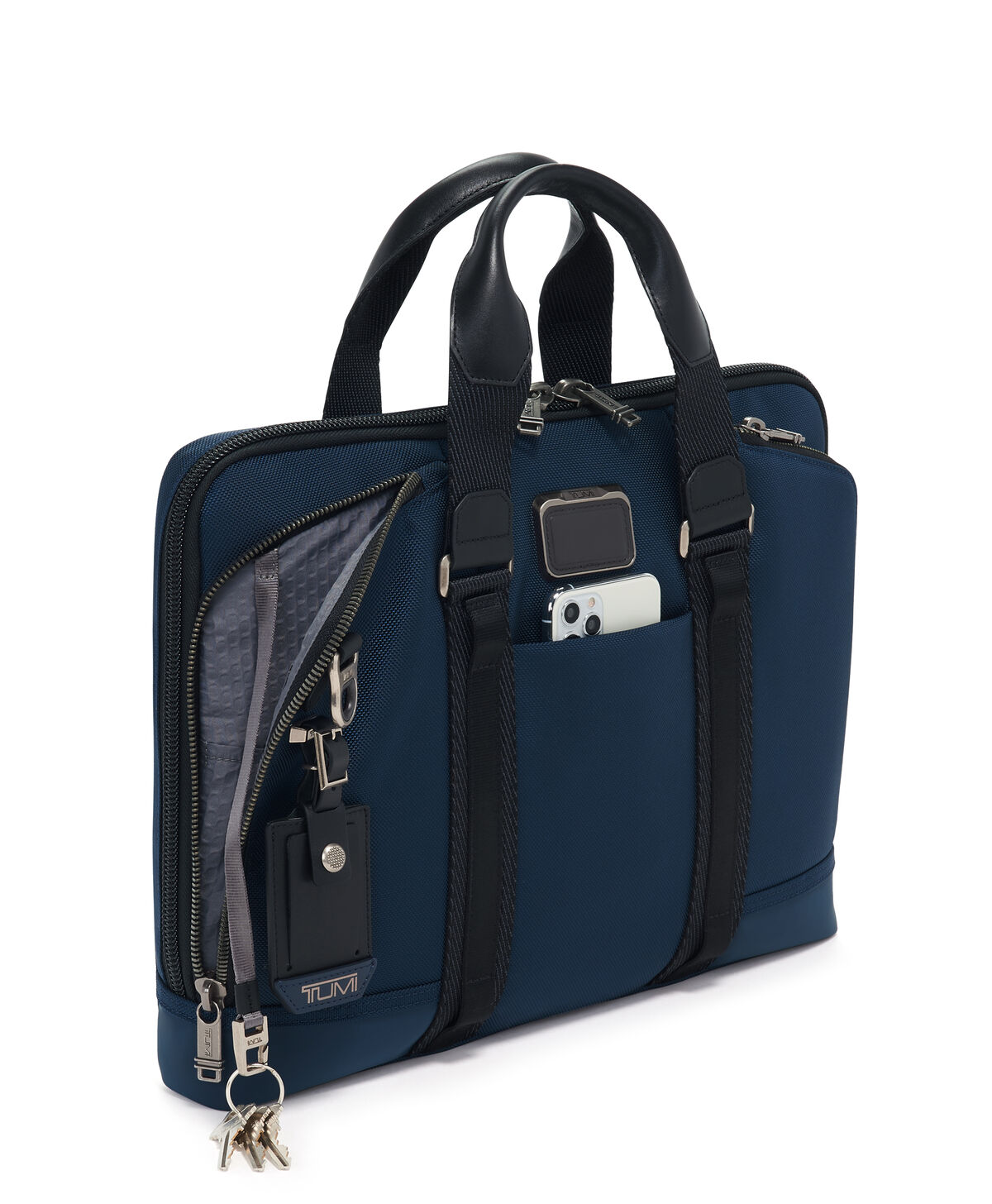 TUMI Alpha Bravo ACADEMY BRIEF  Navy