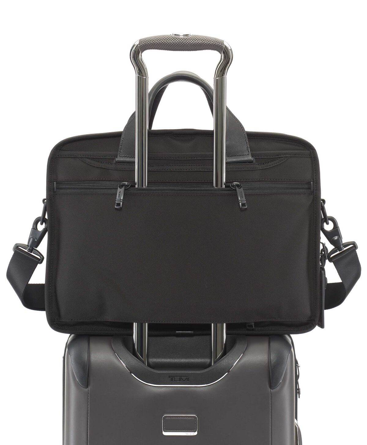 TUMI Alpha 3 TUMI SLIM BRIEF  Black