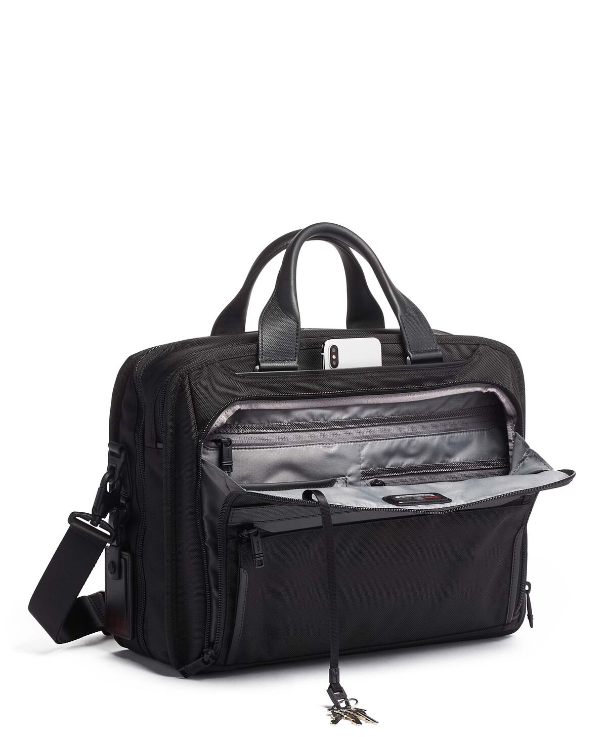 TUMI Alpha 3 ORGANIZER BRIEF Black