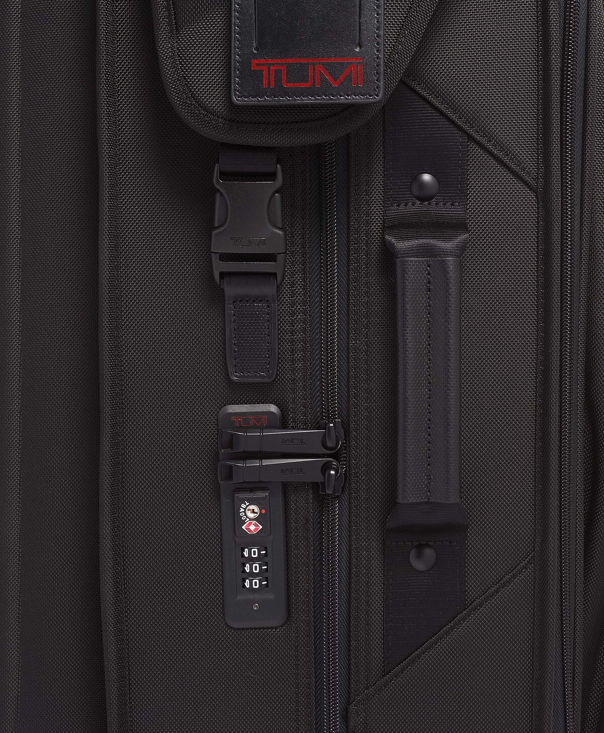 TUMI Alpha 3 EXT TRIP 4 WHL GMT BAG Black