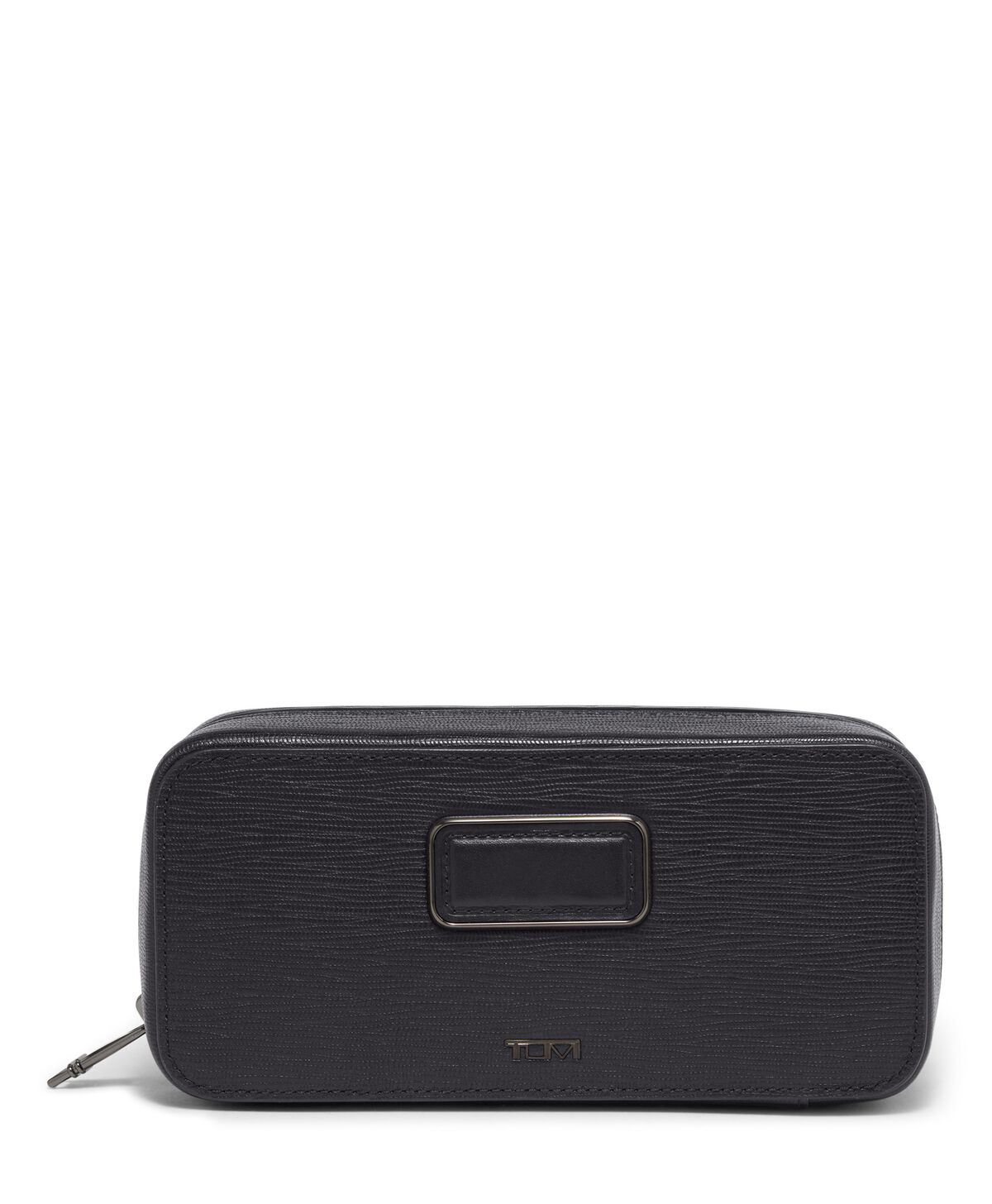 TUMI Nassau TRAVEL WATCH CASE  Black Embossed