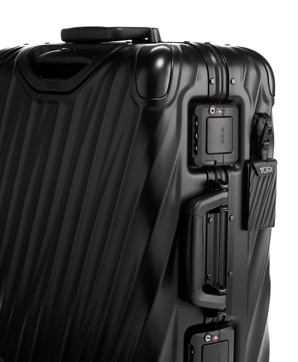 TUMI 19 Degree Aluminium CONTINENTAL CARRY-ON Matte Black