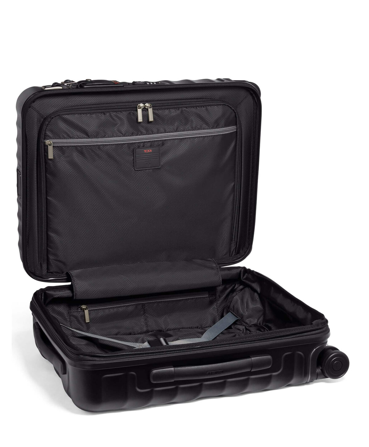 TUMI 19 Degree CONT EXP 4 WHL C/O  Black Textured