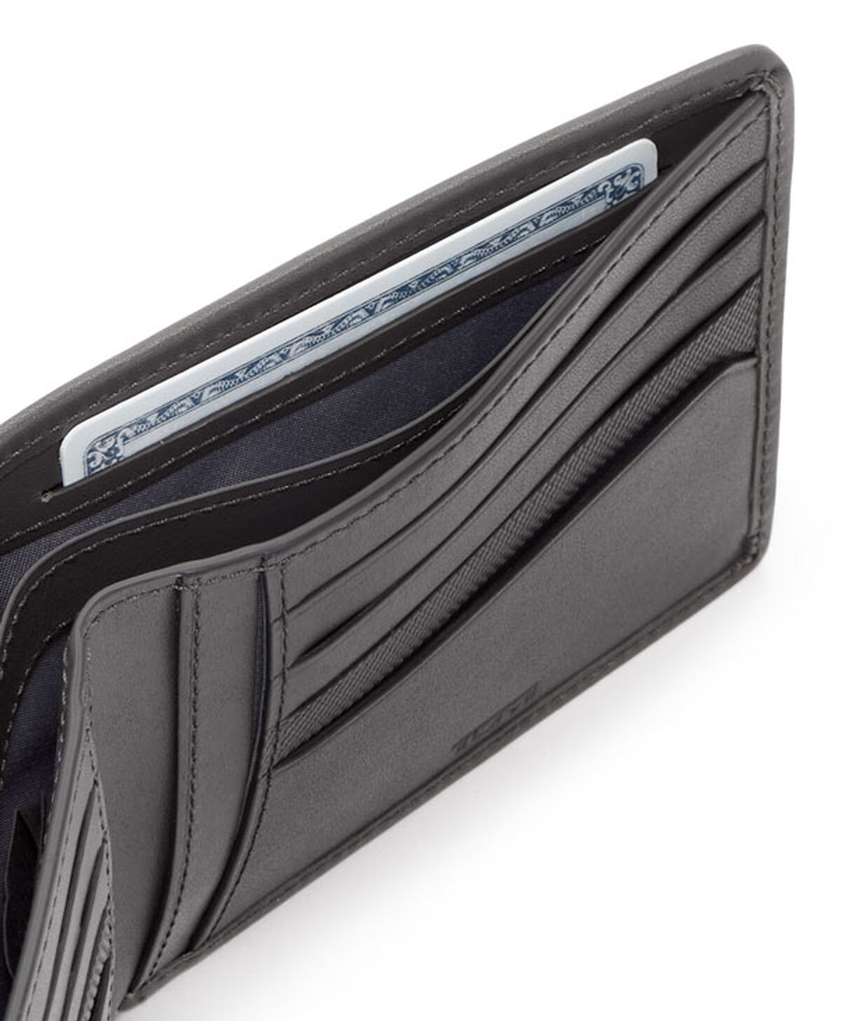 TUMI Alpha GLOBAL DOUBLE BILLFOLD  Navy/Grey