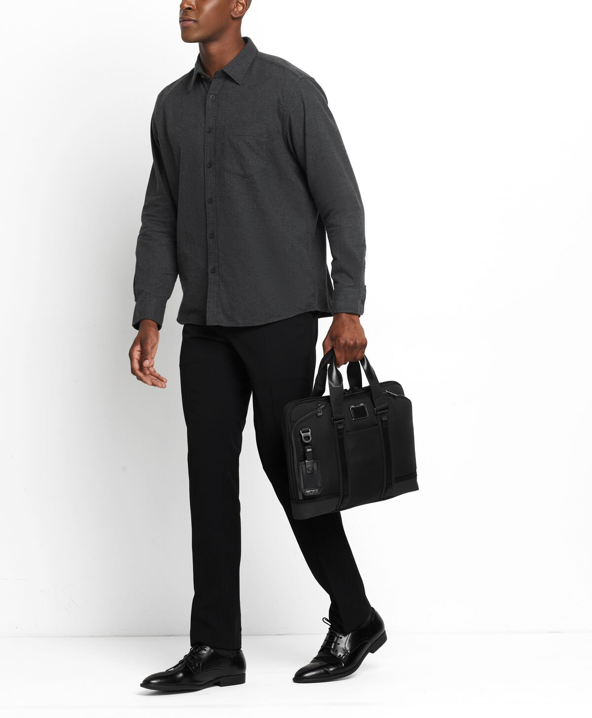 TUMI Alpha Bravo ACADEMY BRIEF  Black