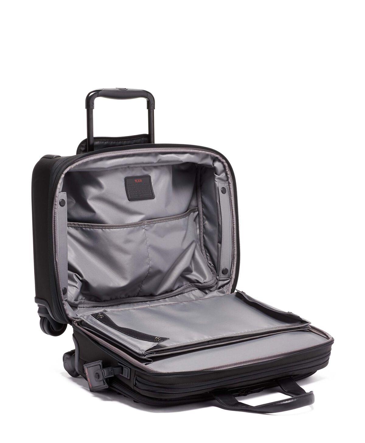 TUMI Alpha 3 DLX 4 WHL LPTP CASE BRIEF Black