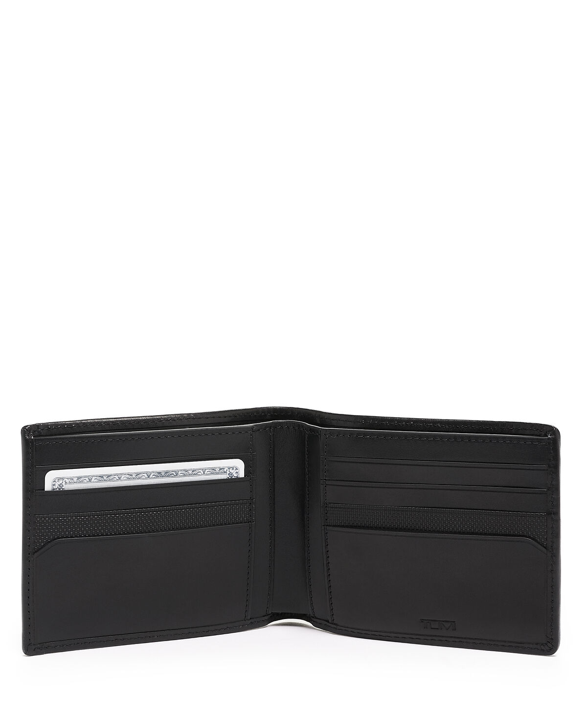 TUMI Alpha GLOBAL DOUBLE BILLFOLD  Black