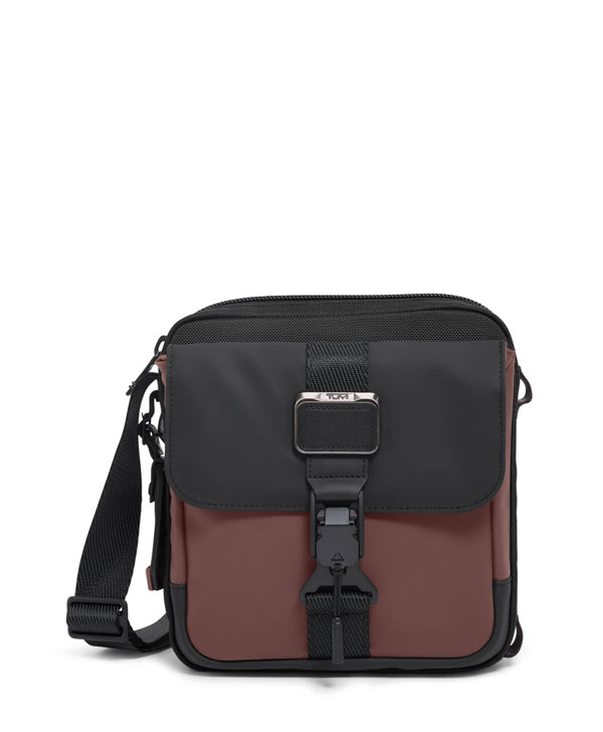 TUMI ALPHA BRAVO Junior Crossbody Oxblood