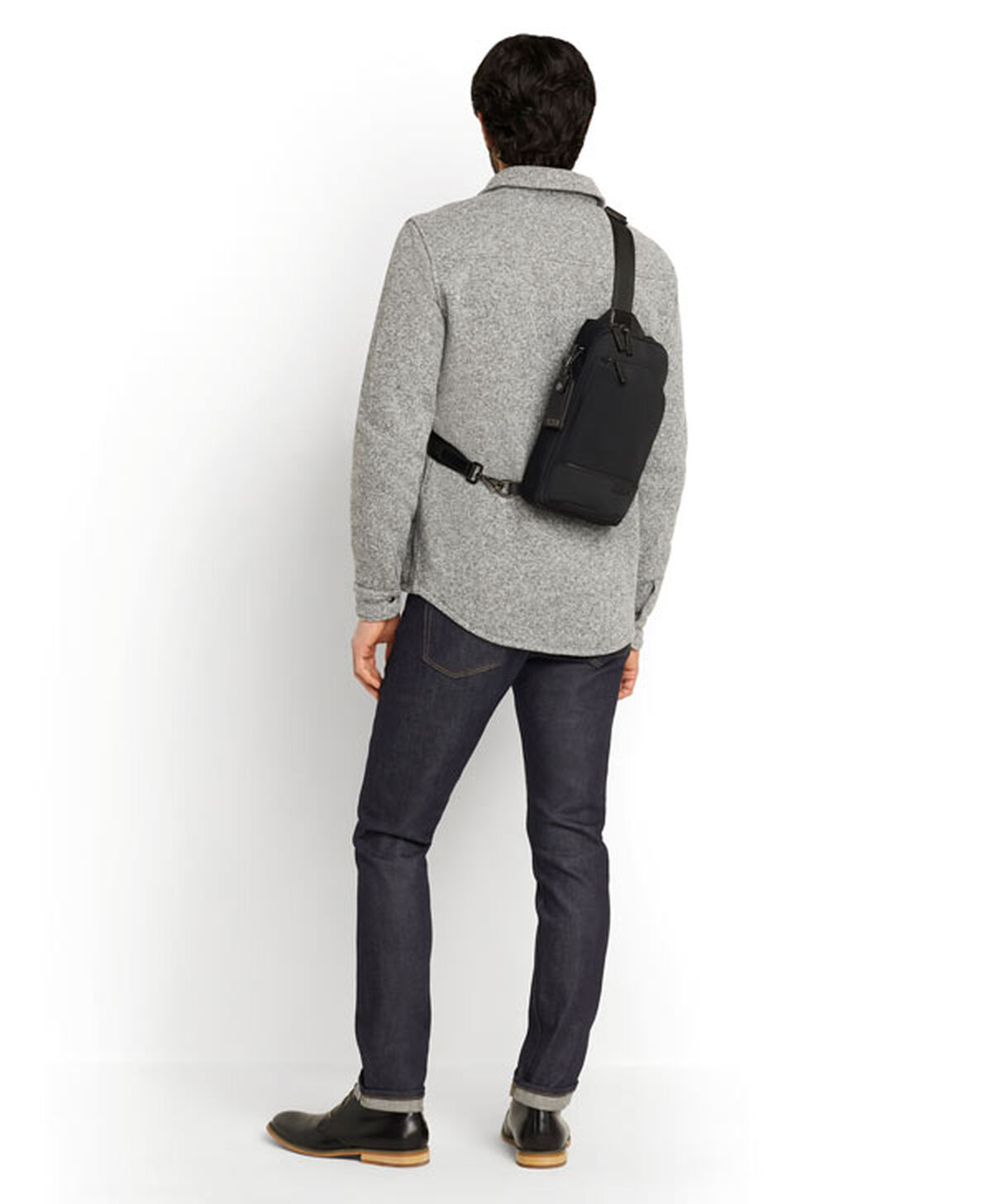TUMI TUMI HARRISON Gregory Sling Dark Charcoal