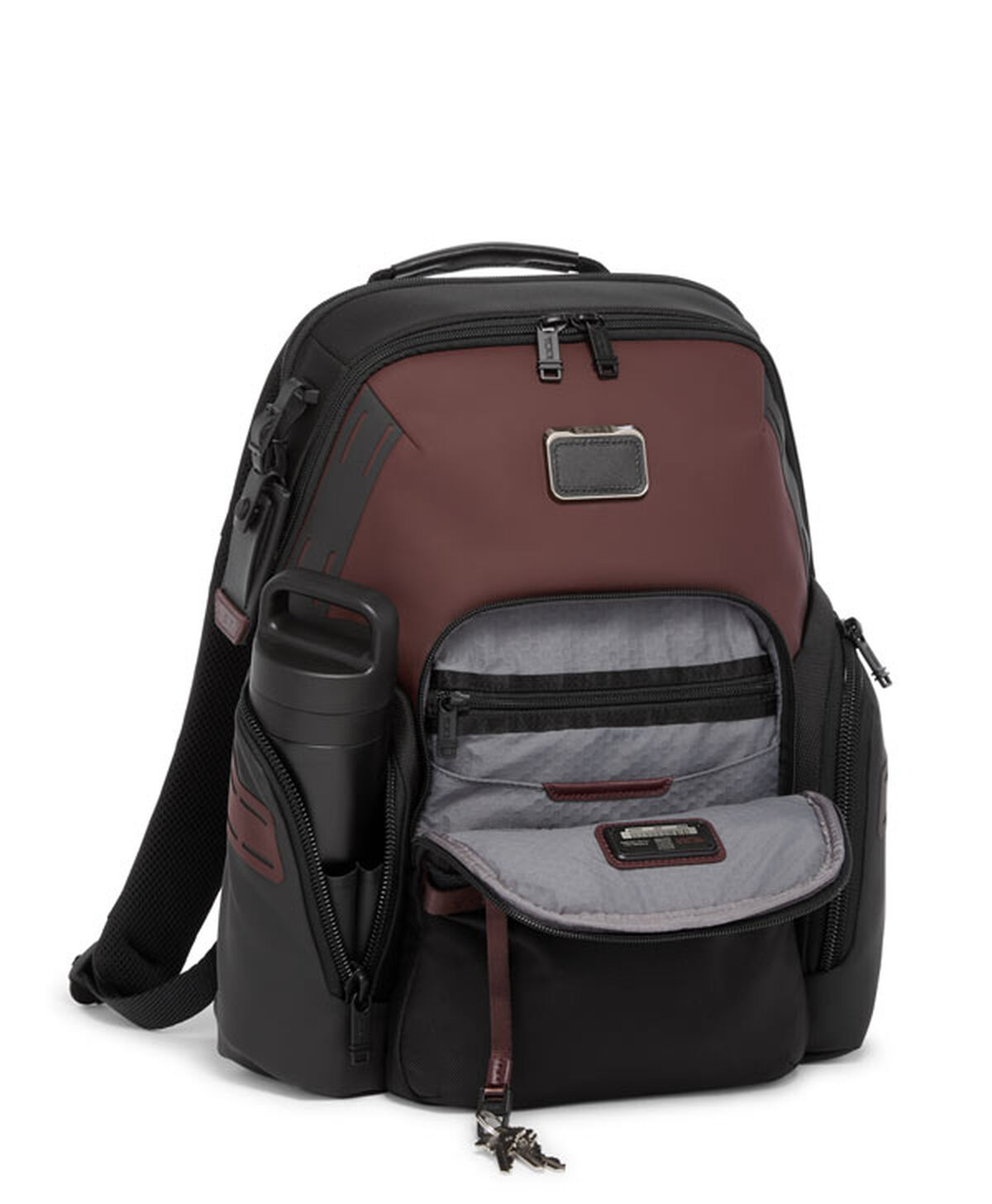 TUMI ALPHA BRAVO Navigation Backpack Oxblood