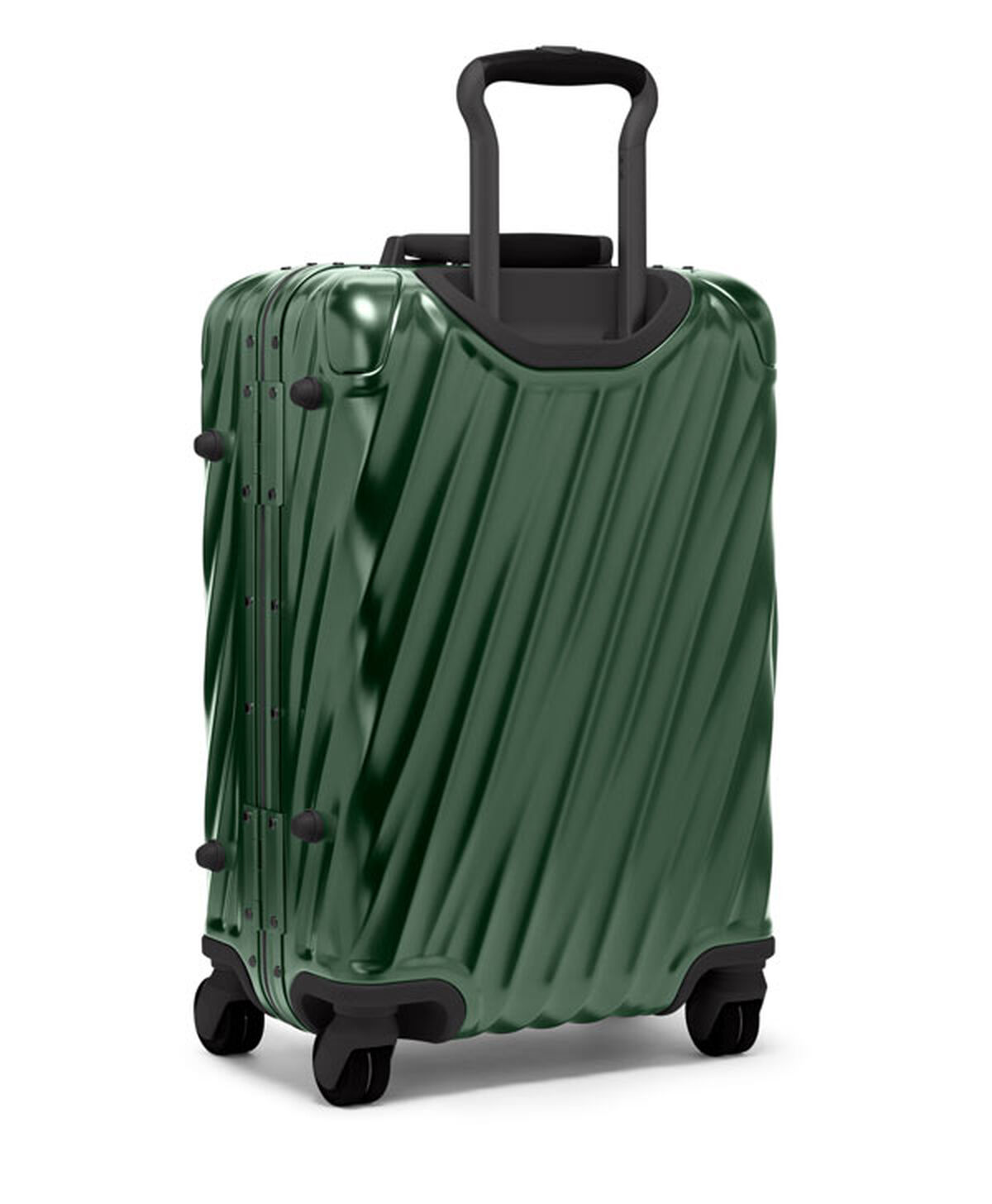 TUMI 19 Degree Aluminium INTERNATIONAL CARRY-ON Texture Forest Green