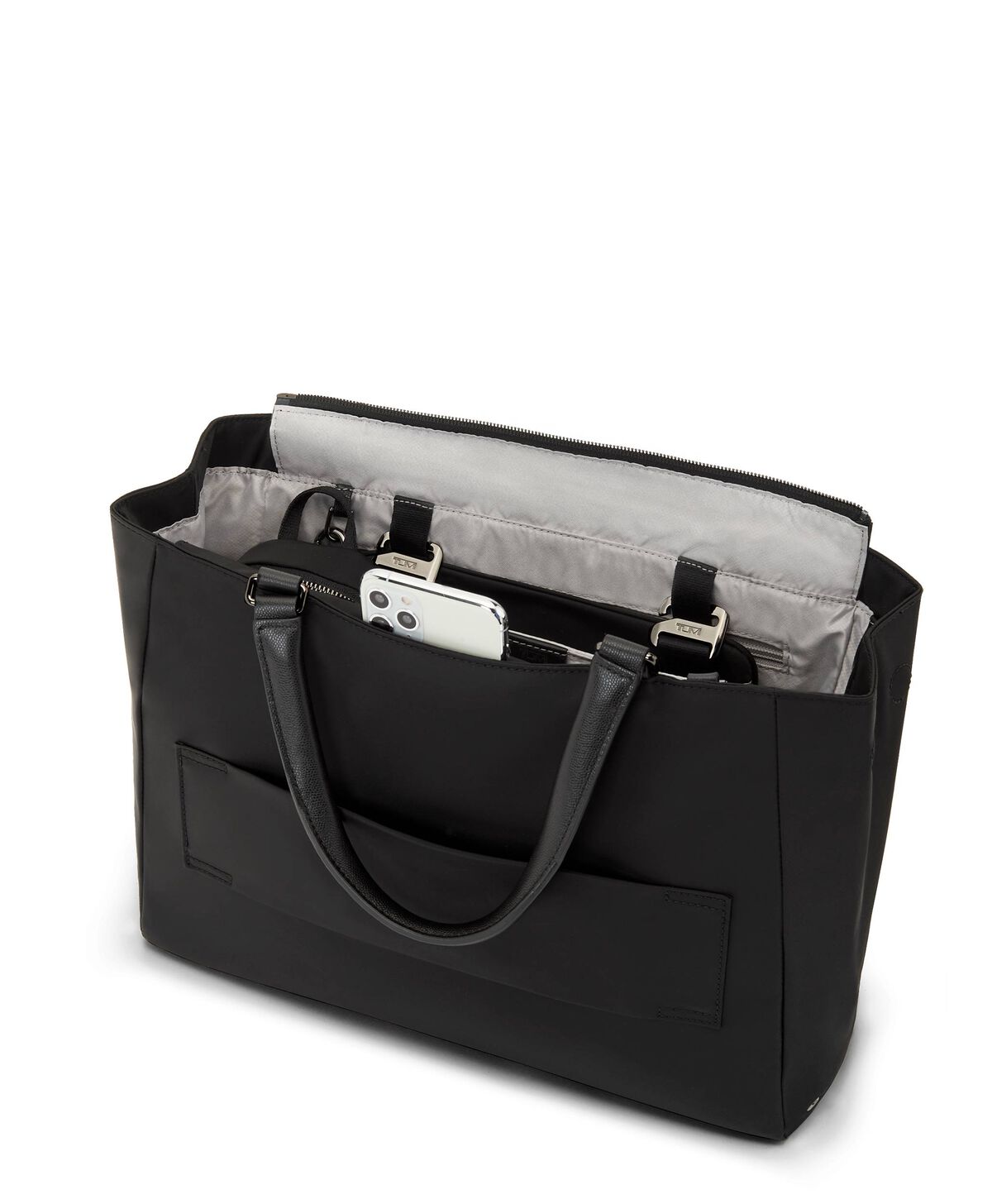 TUMI Voyageur VALETTA MEDIUM TOTE  Black/Gunmetal