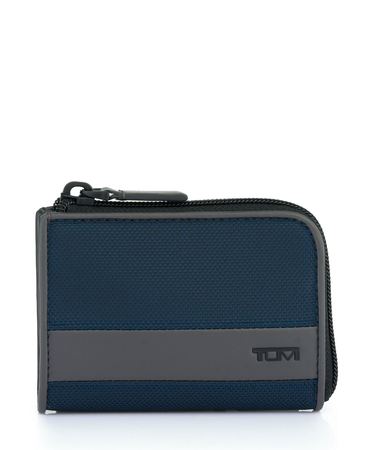 TUMI Alpha ZIP CARD CASE  Navy/Grey