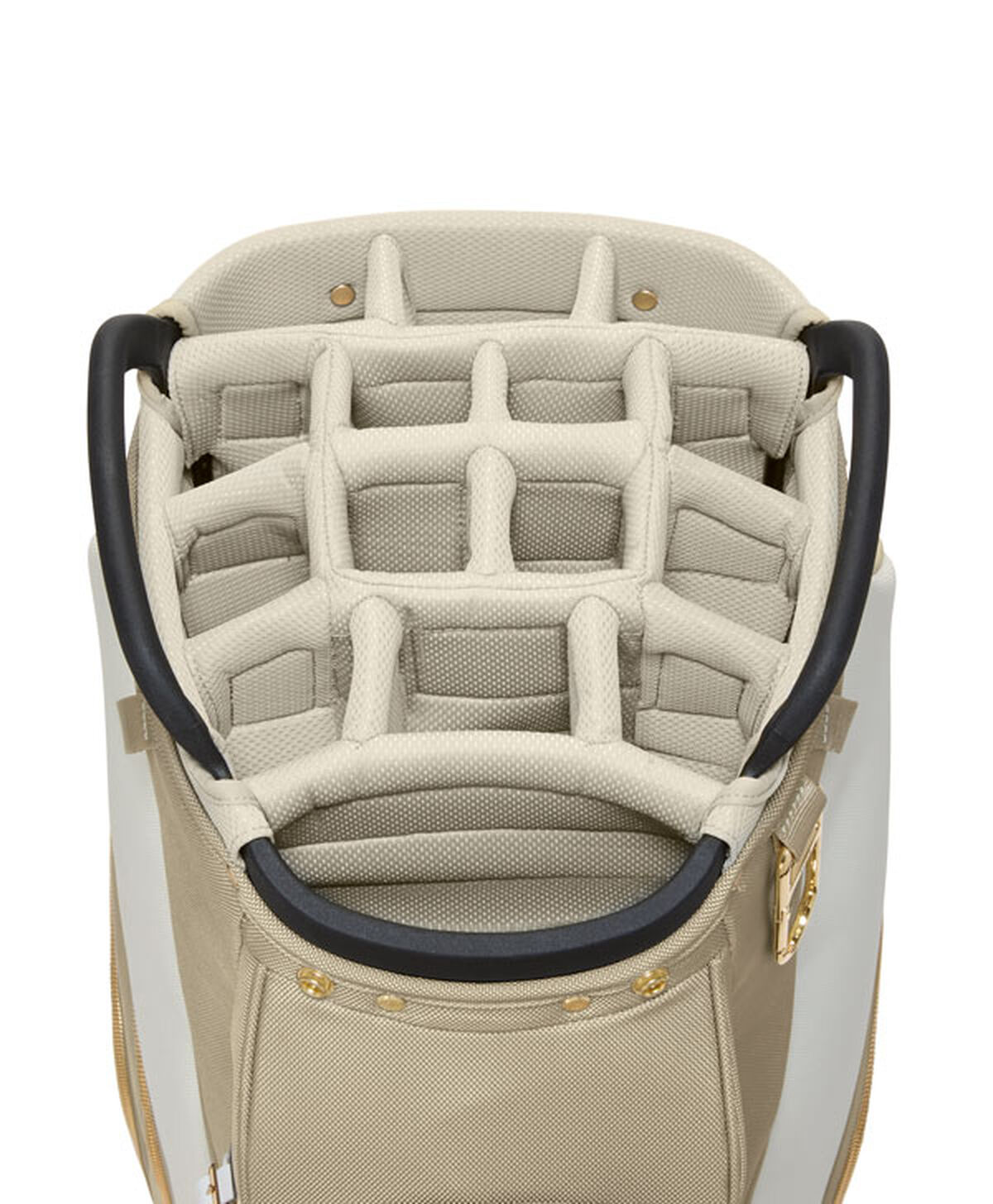 TUMI Alpha 3 GOLF CART BAG  Off White/Tan