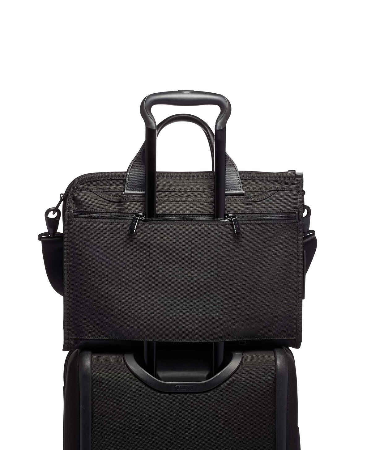 TUMI Alpha 3 SLIM DELUXE PORTFOLIO Black