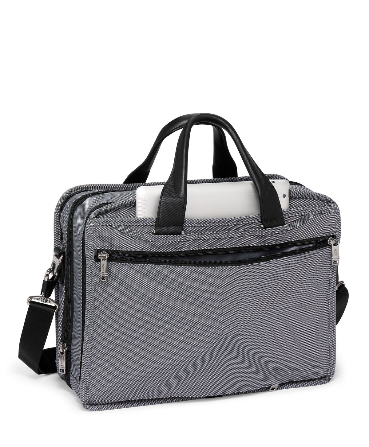 TUMI Alpha 3 EXP ORG LAPTOP BRIEF  Meteor Grey