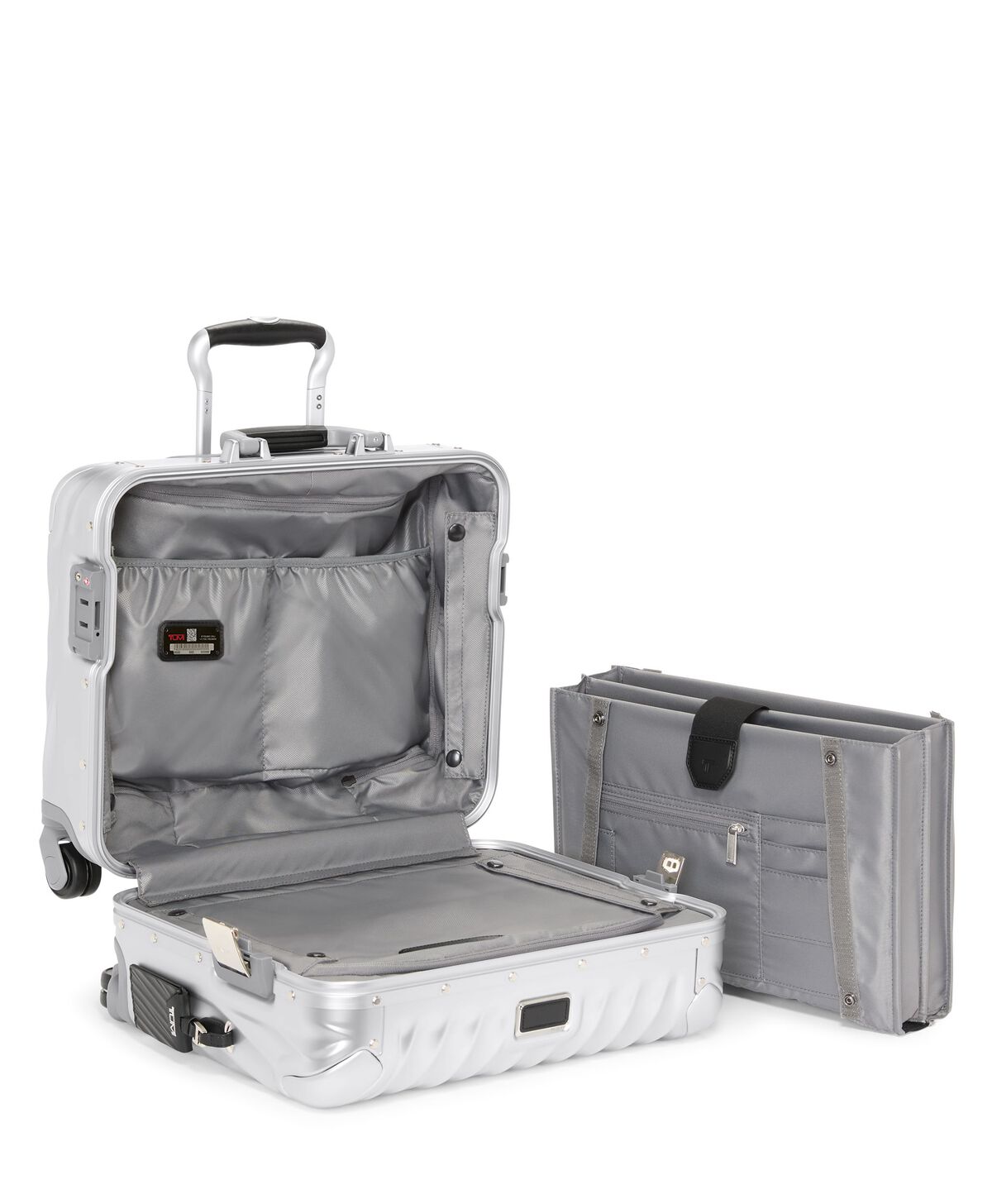 TUMI 19 Degree Aluminium COMPACT CARRY ON Silver