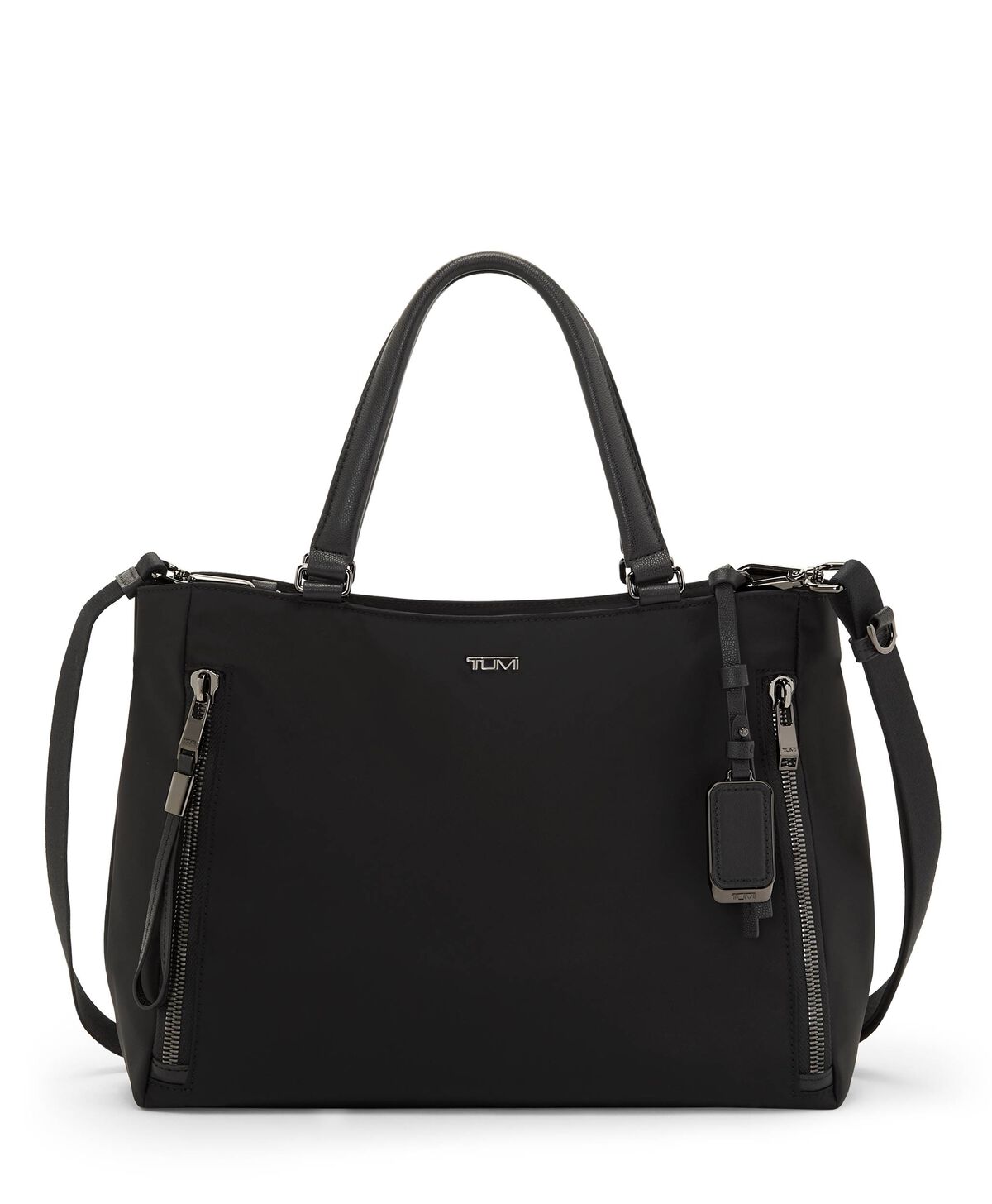 TUMI Voyageur VALETTA MEDIUM TOTE  Black/Gunmetal